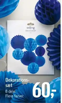 Føtex Dekorations- sæt tilbud