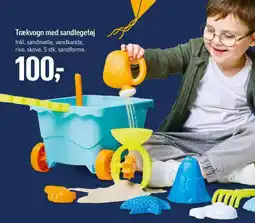 Føtex Trækvogn med sandlegetøj tilbud