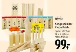 Føtex Kongespil eller pirate kubb tilbud