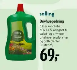 Føtex Drivhusgødning tilbud