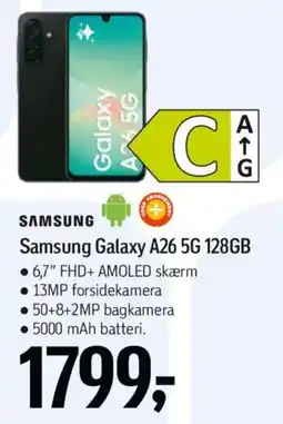 Føtex SAMSUNG Galaxy A26 5G 128GB tilbud
