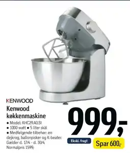 Føtex Kenwood køkkenmaskine tilbud
