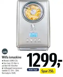 Føtex Wilfa ismaskine tilbud