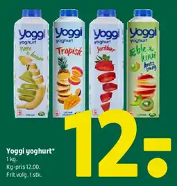 Coop 365 Yoggi yoghurt tilbud