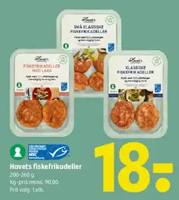 Coop 365 Havets fiskefrikadeller tilbud