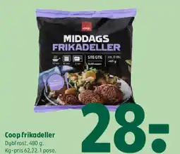 Coop 365 Coop frikadeller tilbud