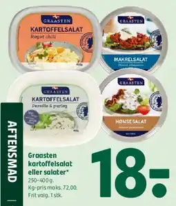 Coop 365 Graasten kartoffelsalat eller salater tilbud