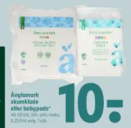 Coop 365 Änglamark skumklude eller babypads tilbud