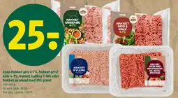 Coop 365 Coop hakket kød (hakket gris/kalv/kylling/oksekød med grønt) tilbud