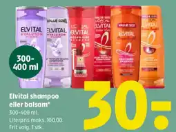 Coop 365 Elvital shampoo eller balsam tilbud