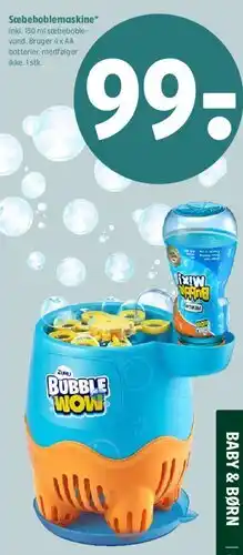 Coop 365 Zuru Bubble Wow - sæbeboblemaskine tilbud