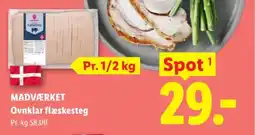 Lidl MADVÆRKET Ovnklar flæskesteg tilbud