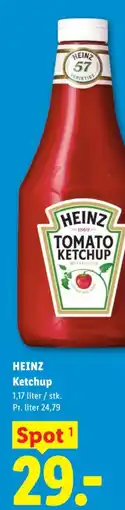 Lidl HEINZ Ketchup tilbud