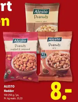 Lidl ALESTO Nødder tilbud