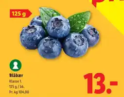 Lidl Blåbær tilbud