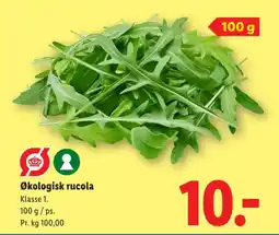 Lidl Økologisk rucola tilbud