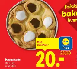 Lidl Dagmartærte tilbud