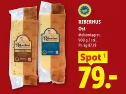 Lidl RIBERHUS Ost tilbud