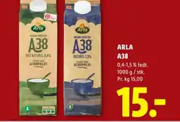 Lidl ARLA A38 tilbud