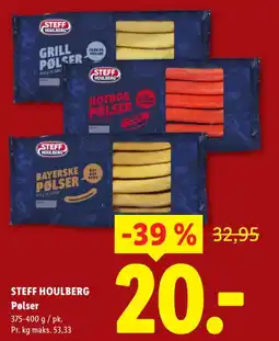 Lidl STEFF HOULBERG Pølser tilbud