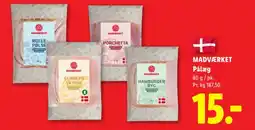 Lidl MADVÆRKET Pålæg tilbud