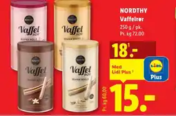 Lidl NORDTHY Vaffelrør tilbud