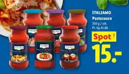 Lidl ITALIAMO Pastasauce tilbud