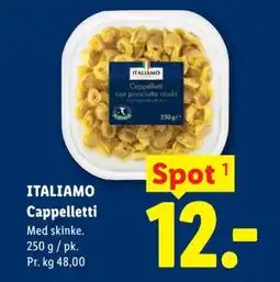 Lidl ITALIAMO Cappelletti tilbud