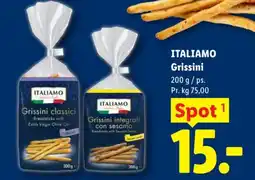 Lidl ITALIAMO Grissini tilbud