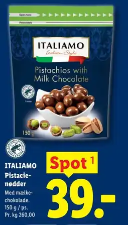 Lidl ITALIAMO Pistacie- nødder tilbud