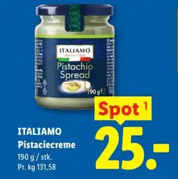 Lidl ITALIAMO Pistaciecreme tilbud