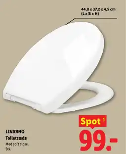 Lidl LIVARNO Toiletsæde tilbud