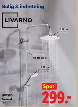 Lidl LIVARNO Brusesæt tilbud