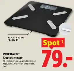 Lidl CIEN BEAUTY Kropsanalysevægt tilbud