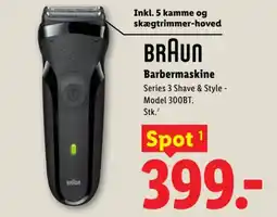 Lidl BRAUN Barbermaskine tilbud