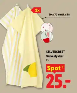 Lidl SILVERCREST Viskestykker tilbud