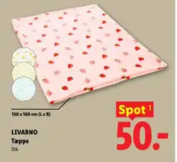 Lidl LIVARNO Tæppe tilbud