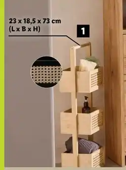 Lidl LIVARNO [ 1 ] Badeværelsesreol tilbud