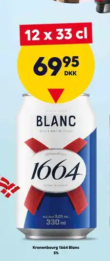 BorderShop Kronenbourg 1664 Blanc 5% tilbud