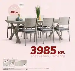 Daells Bolighus HAVEBORD MED UDTRÆK tilbud