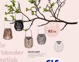 Daells Bolighus SOLAR LAMPE tilbud