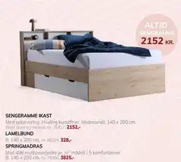 Daells Bolighus SENGERAMME IKAST tilbud