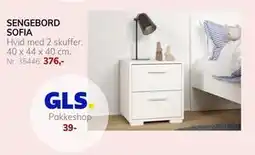 Daells Bolighus SENGEBORD SOFIA tilbud