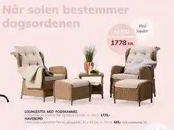 Daells Bolighus HAVEBORD tilbud