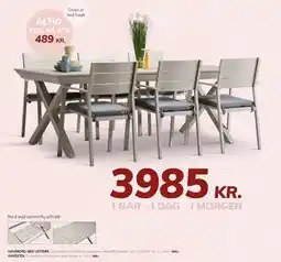 Daells Bolighus HAVESTOL tilbud