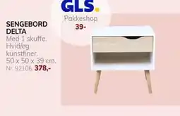 Daells Bolighus SENGEBORD DELTA tilbud