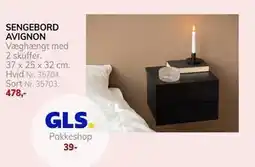 Daells Bolighus SENGEBORD AVIGNON tilbud