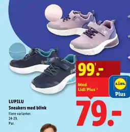 Lidl LUPILU Sneakers med blink tilbud