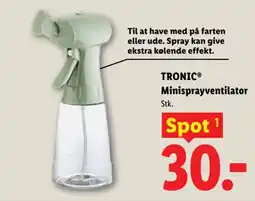 Lidl TRONIC Minisprayventilator tilbud