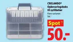 Lidl CRELANDO Opbevaringsboks til sytilbehør tilbud
